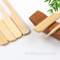 4,7 polegadas Bamboo Teppo Bamboo Paddle barbeca espetos